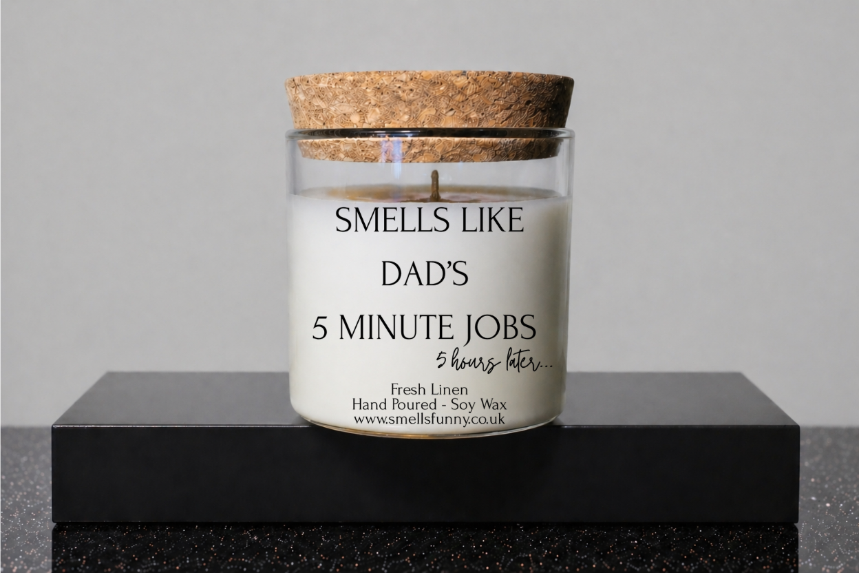Smells Like Dad’s 5 Minute Jobs - Candle (more options)