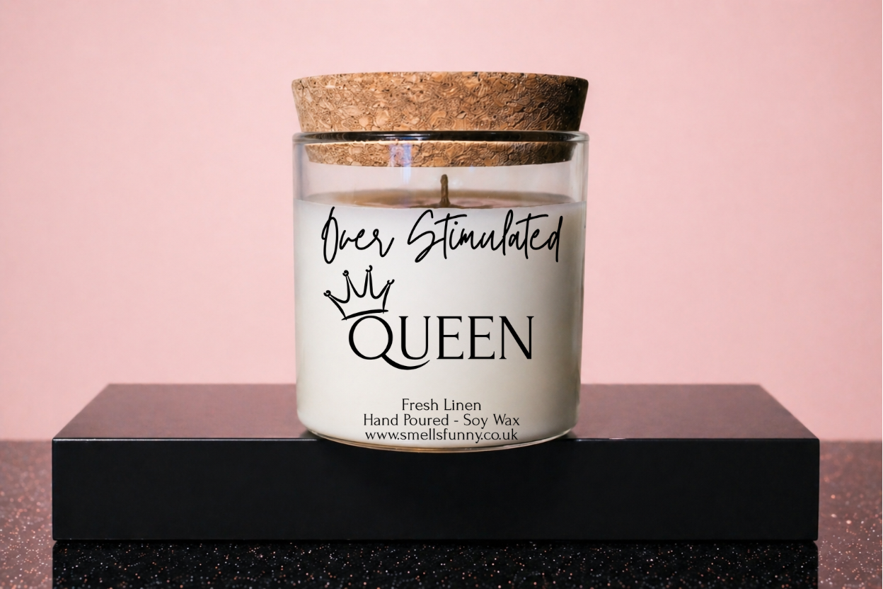 Overstimulated Queen - Candle (more options)