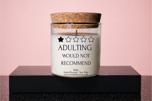Adulting Would Not Recommend - Candle (more options)