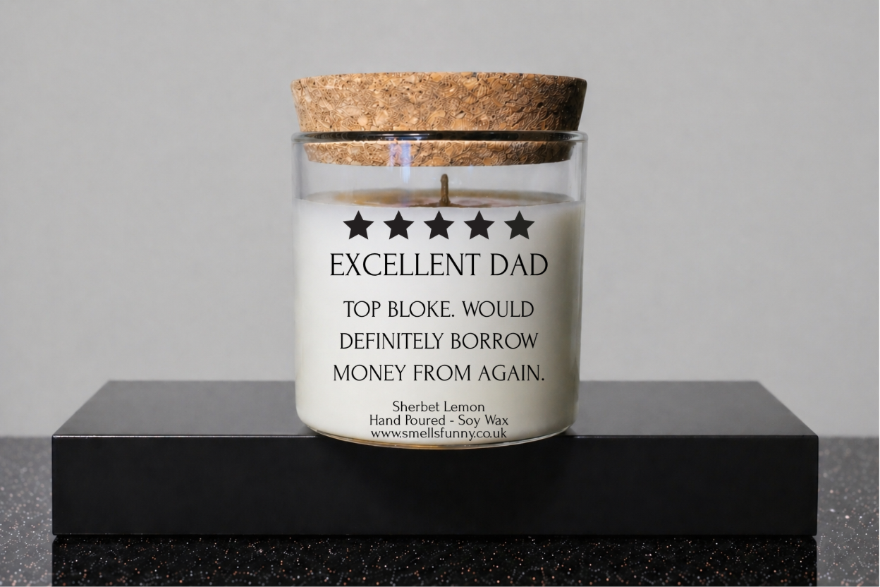 Excellent Dad - Candle (more options)