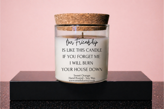Our Friendship Is Like This - Candle (more options)
