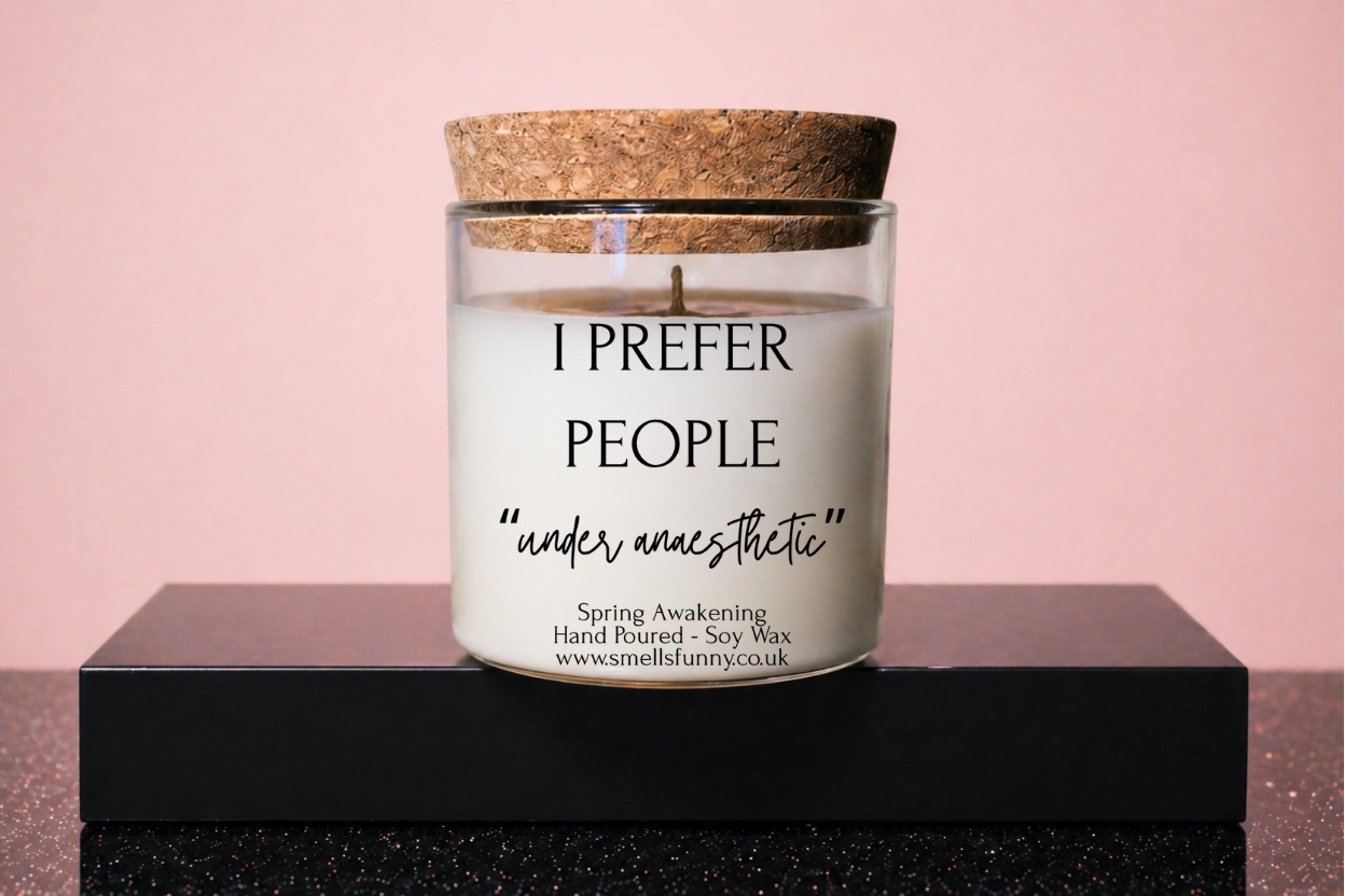 I Prefer People... - Candle (more options)