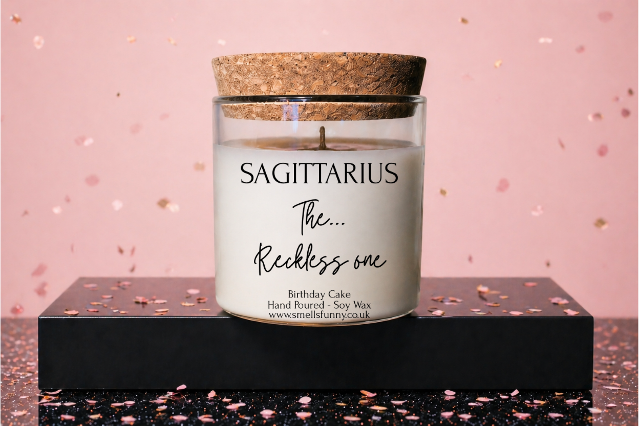 Zodiac Signs - Birthday Cake Scented Candle
